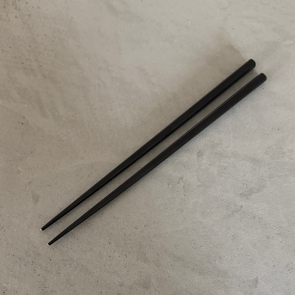 Black Wooden Chopsticks